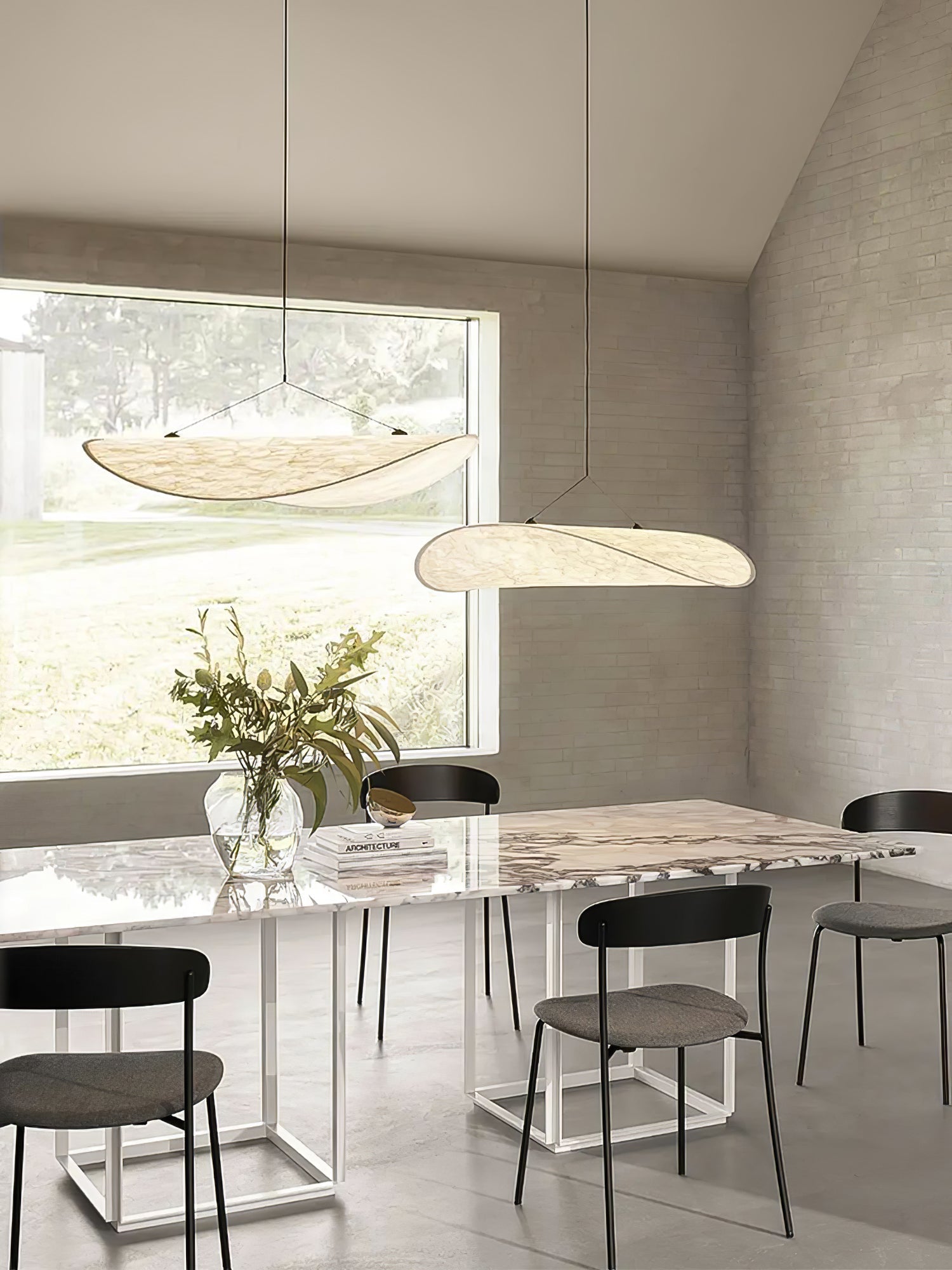 Tyvek Pendant Lamp | Durable Dupont Paper & Glass Fiber | White, Multiple Sizes