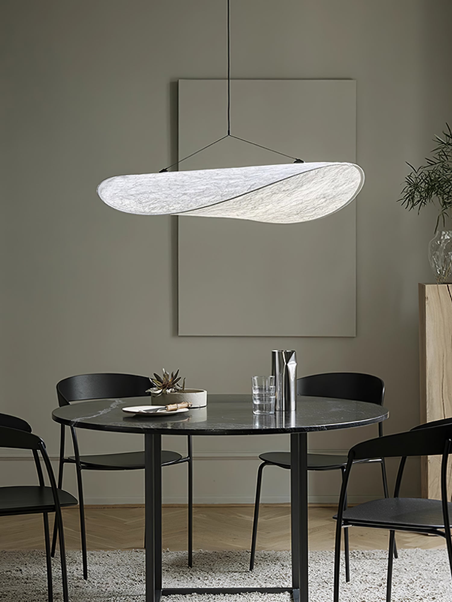 Tyvek Pendant Lamp | Durable Dupont Paper & Glass Fiber | White, Multiple Sizes