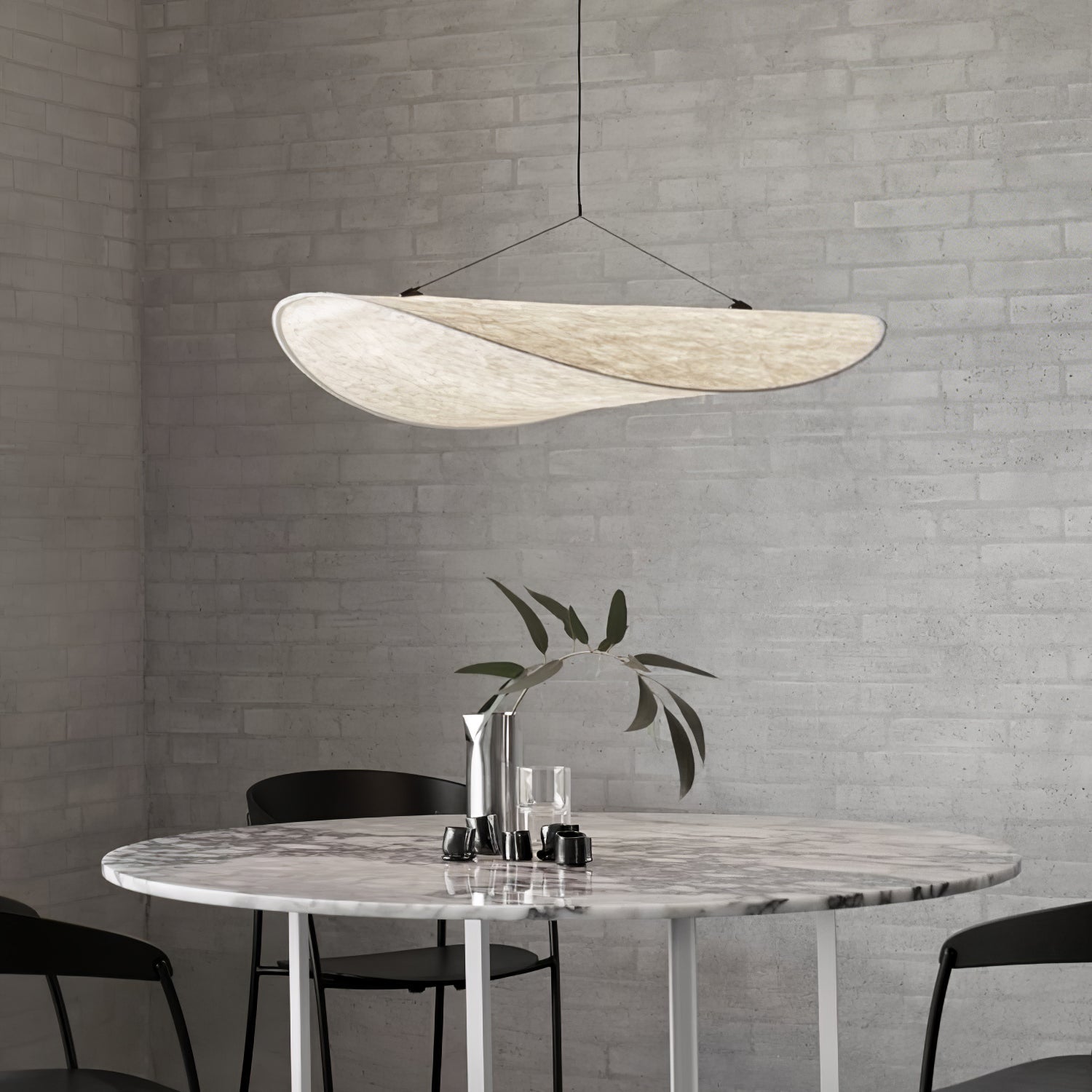 Tyvek Pendant Lamp | Durable Dupont Paper & Glass Fiber | White, Multiple Sizes