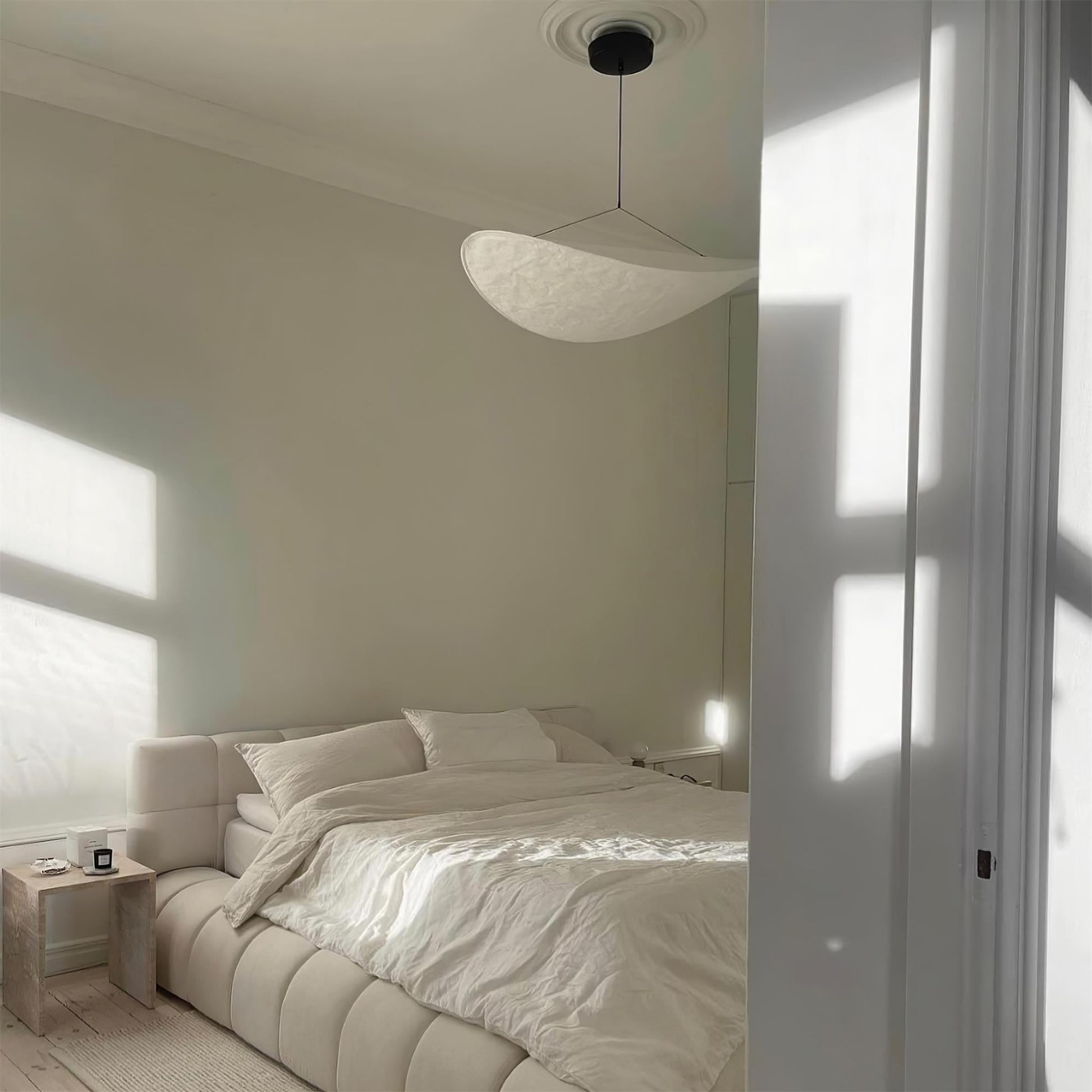Tyvek Pendant Lamp | Durable Dupont Paper & Glass Fiber | White, Multiple Sizes