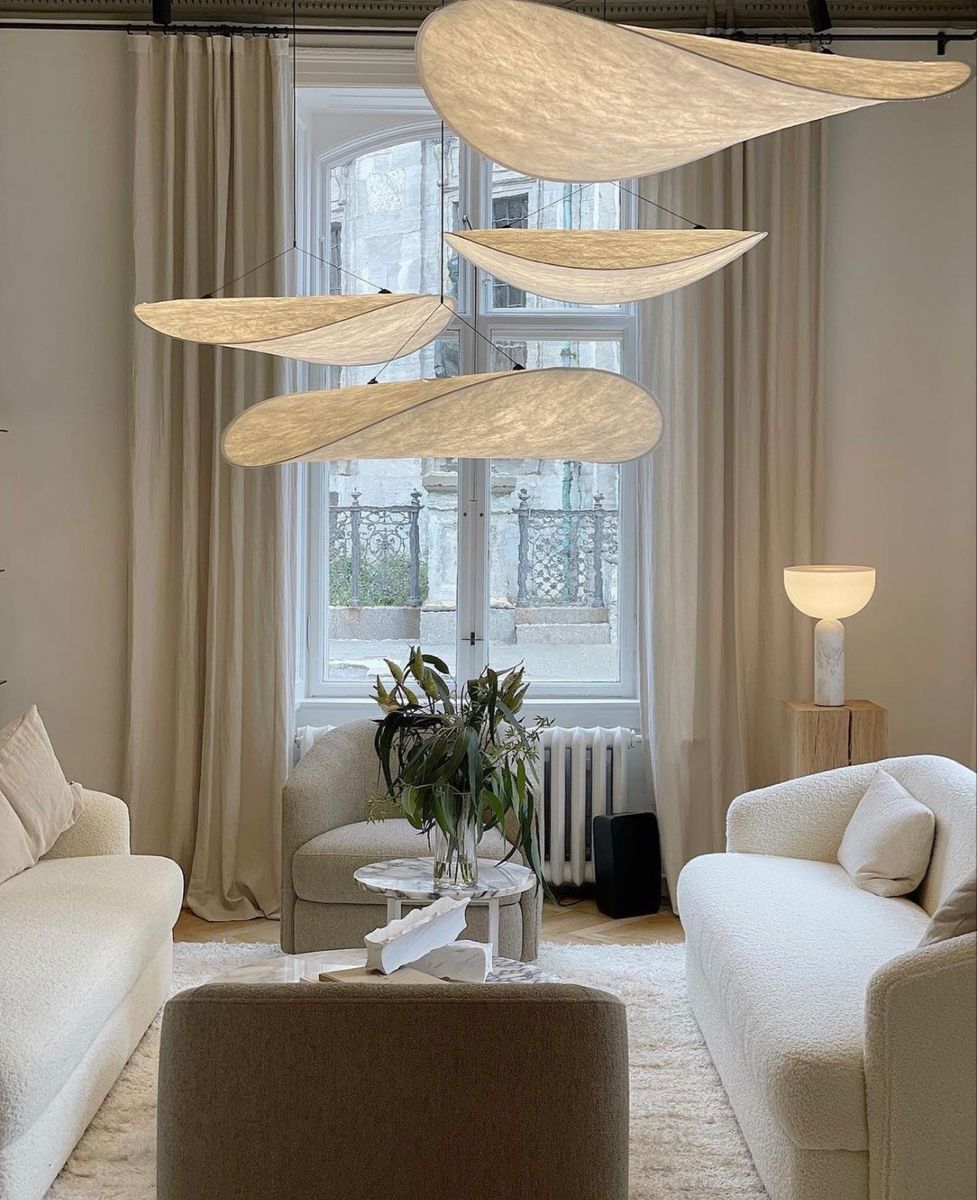 Tyvek Pendant Lamp | Durable Dupont Paper & Glass Fiber | White, Multiple Sizes