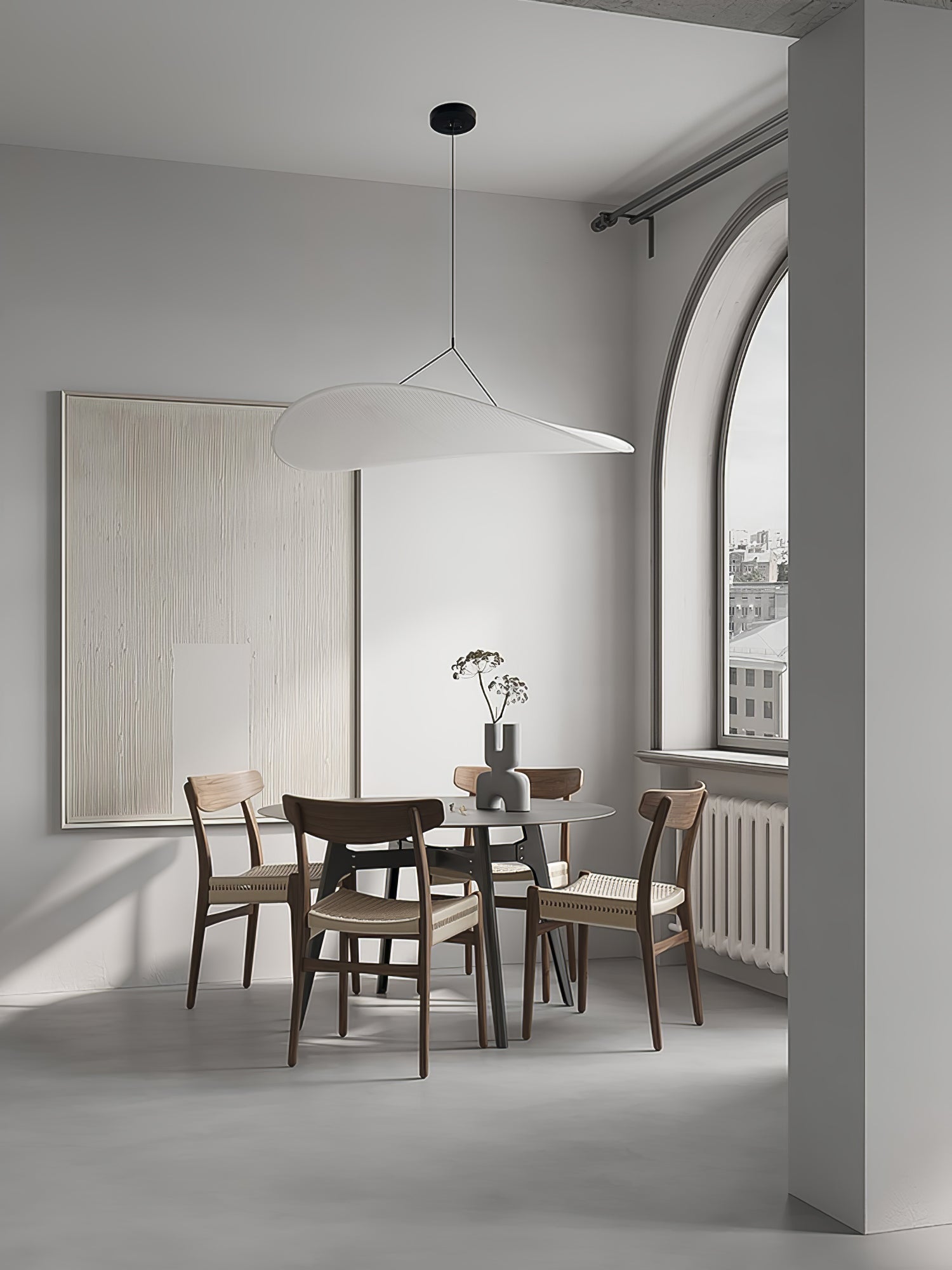 Tyvek Pendant Lamp | Durable Dupont Paper & Glass Fiber | White, Multiple Sizes
