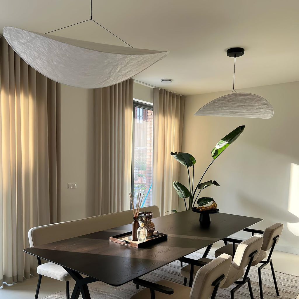 Tyvek Pendant Lamp | Durable Dupont Paper & Glass Fiber | White, Multiple Sizes