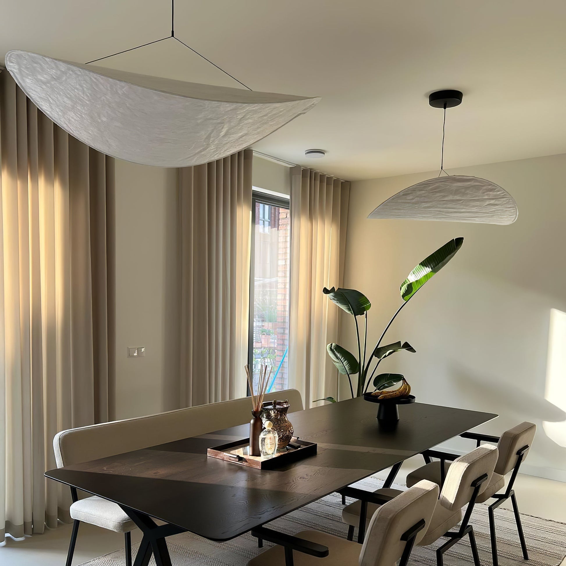 Tyvek Pendant Lamp | Durable Dupont Paper & Glass Fiber | White, Multiple Sizes