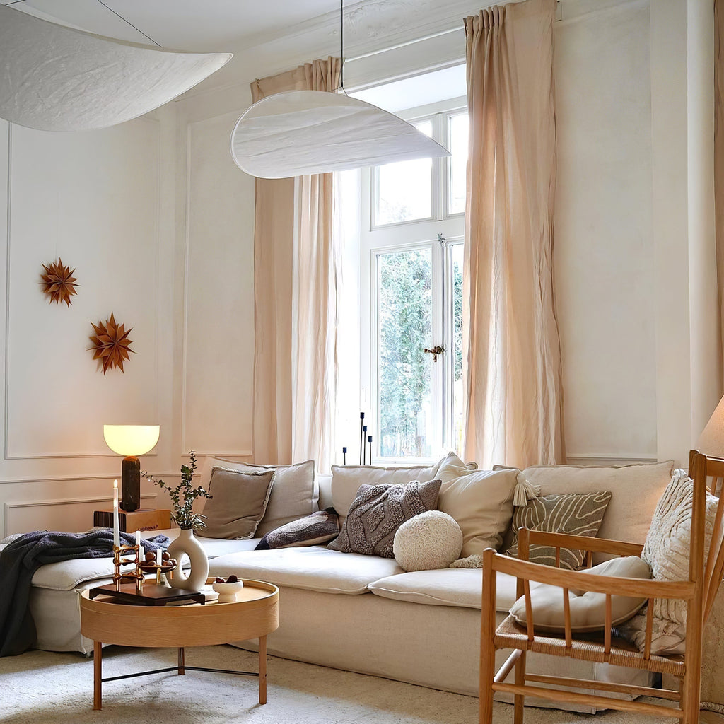Tyvek Pendant Lamp | Durable Dupont Paper & Glass Fiber | White, Multiple Sizes