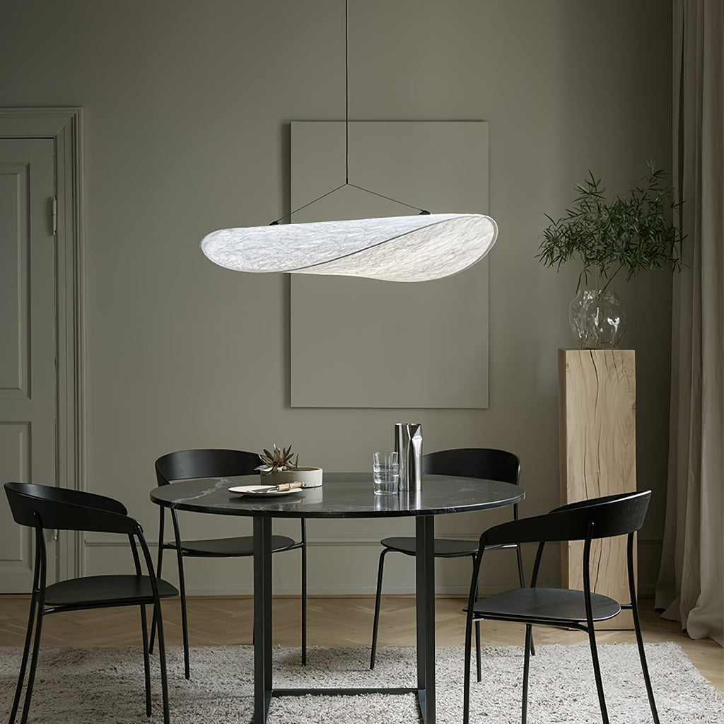 Tyvek Pendant Lamp | Durable Dupont Paper & Glass Fiber | White, Multiple Sizes