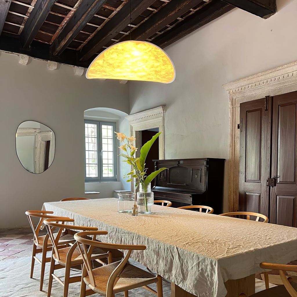 Tyvek Pendant Lamp | Durable Dupont Paper & Glass Fiber | White, Multiple Sizes