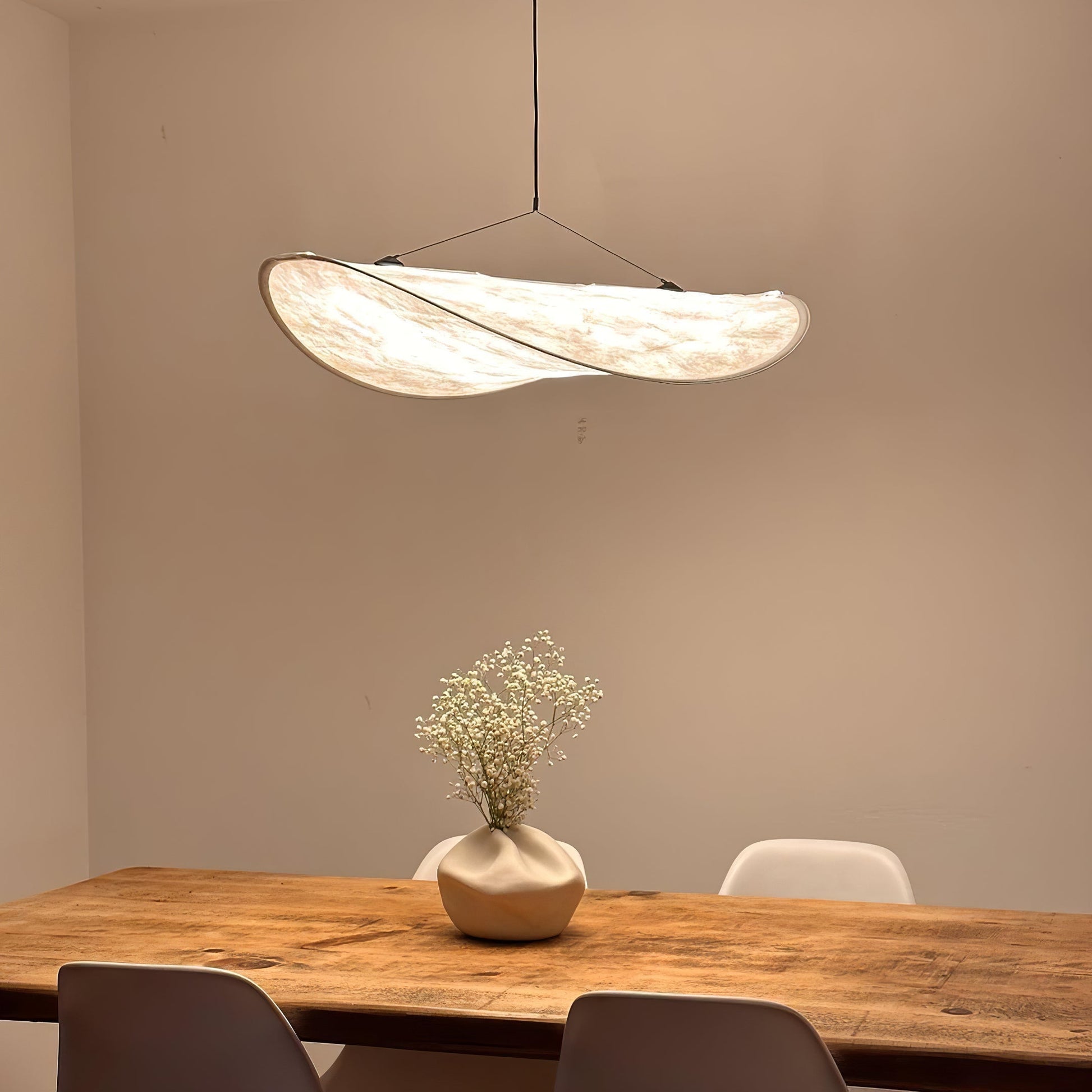 Tyvek Pendant Lamp | Durable Dupont Paper & Glass Fiber | White, Multiple Sizes