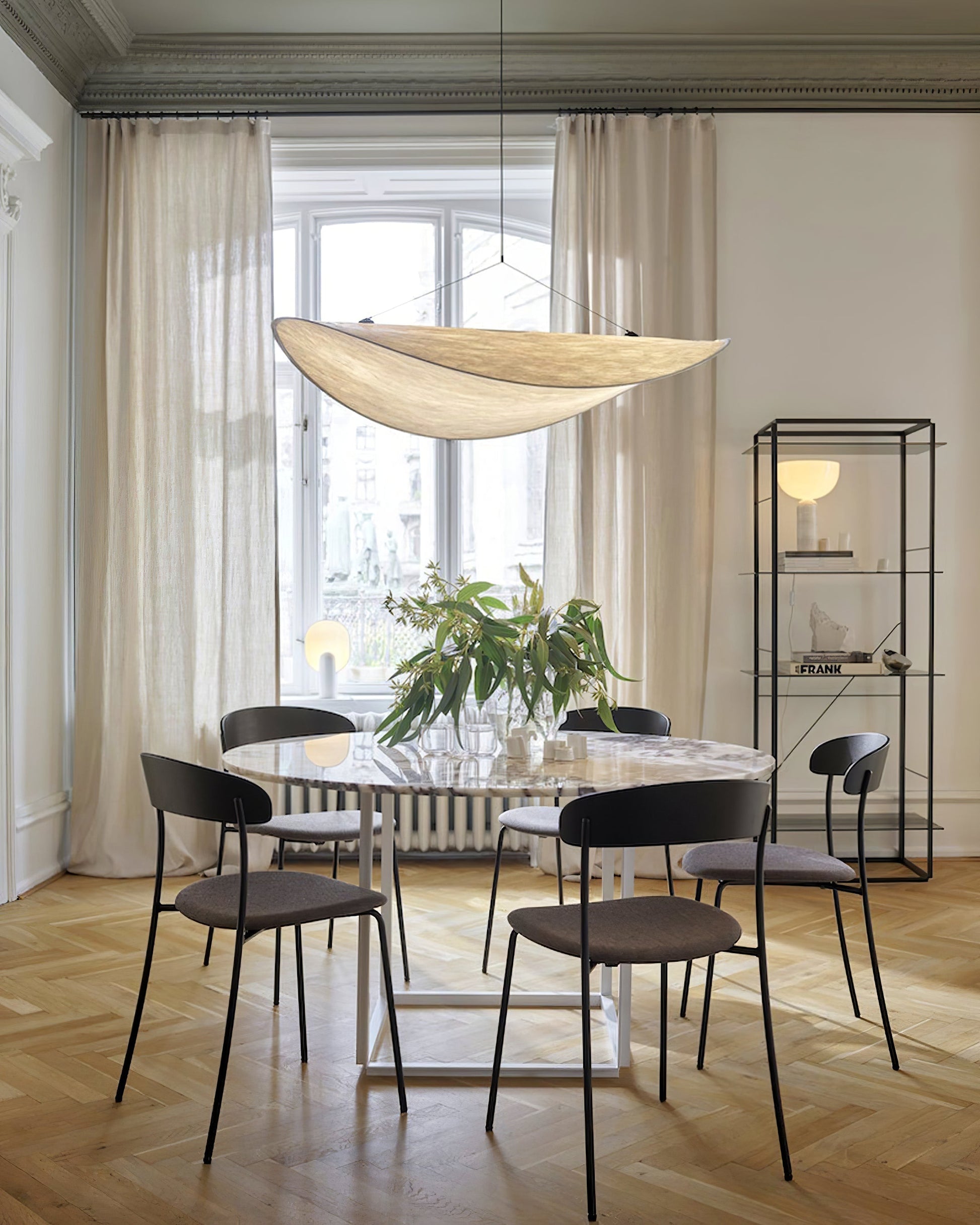 Tyvek Pendant Lamp | Durable Dupont Paper & Glass Fiber | White, Multiple Sizes