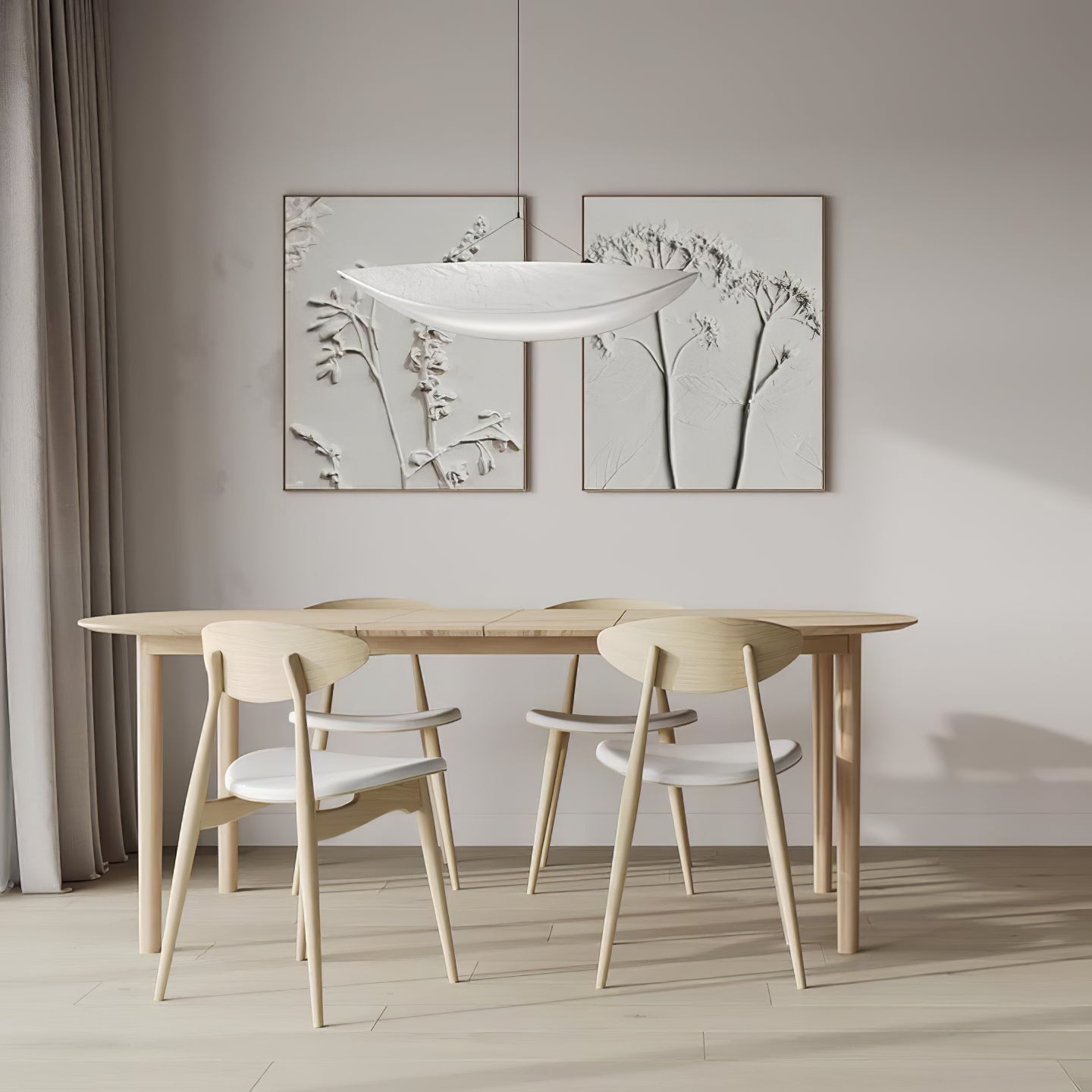 Tyvek Pendant Lamp | Durable Dupont Paper & Glass Fiber | White, Multiple Sizes