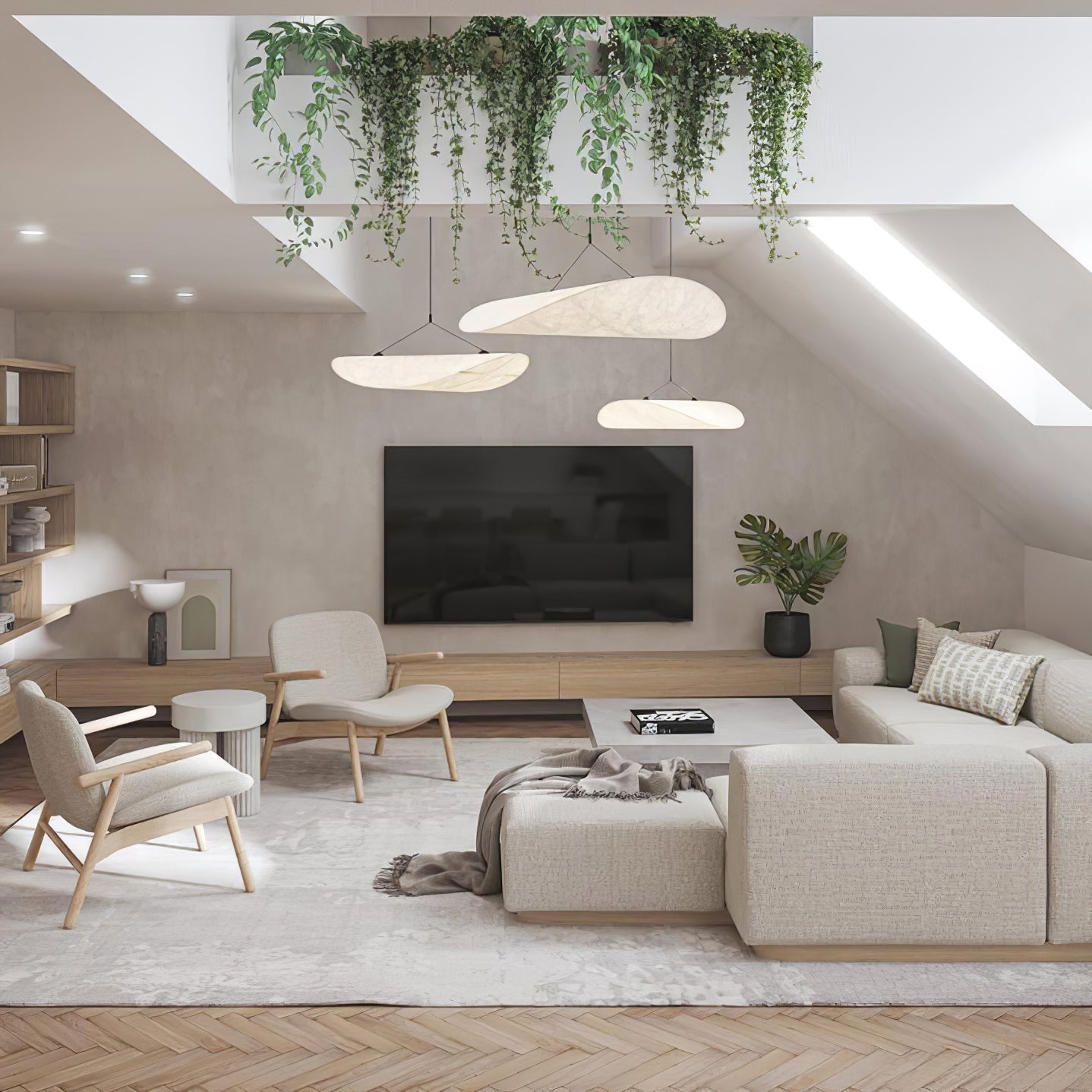 Tyvek Pendant Lamp | Durable Dupont Paper & Glass Fiber | White, Multiple Sizes