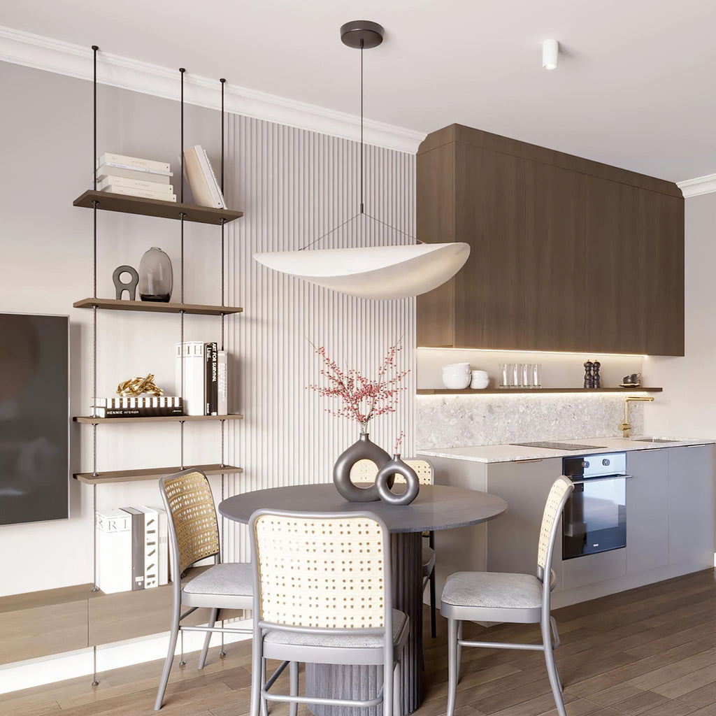 Tyvek Pendant Lamp | Durable Dupont Paper & Glass Fiber | White, Multiple Sizes
