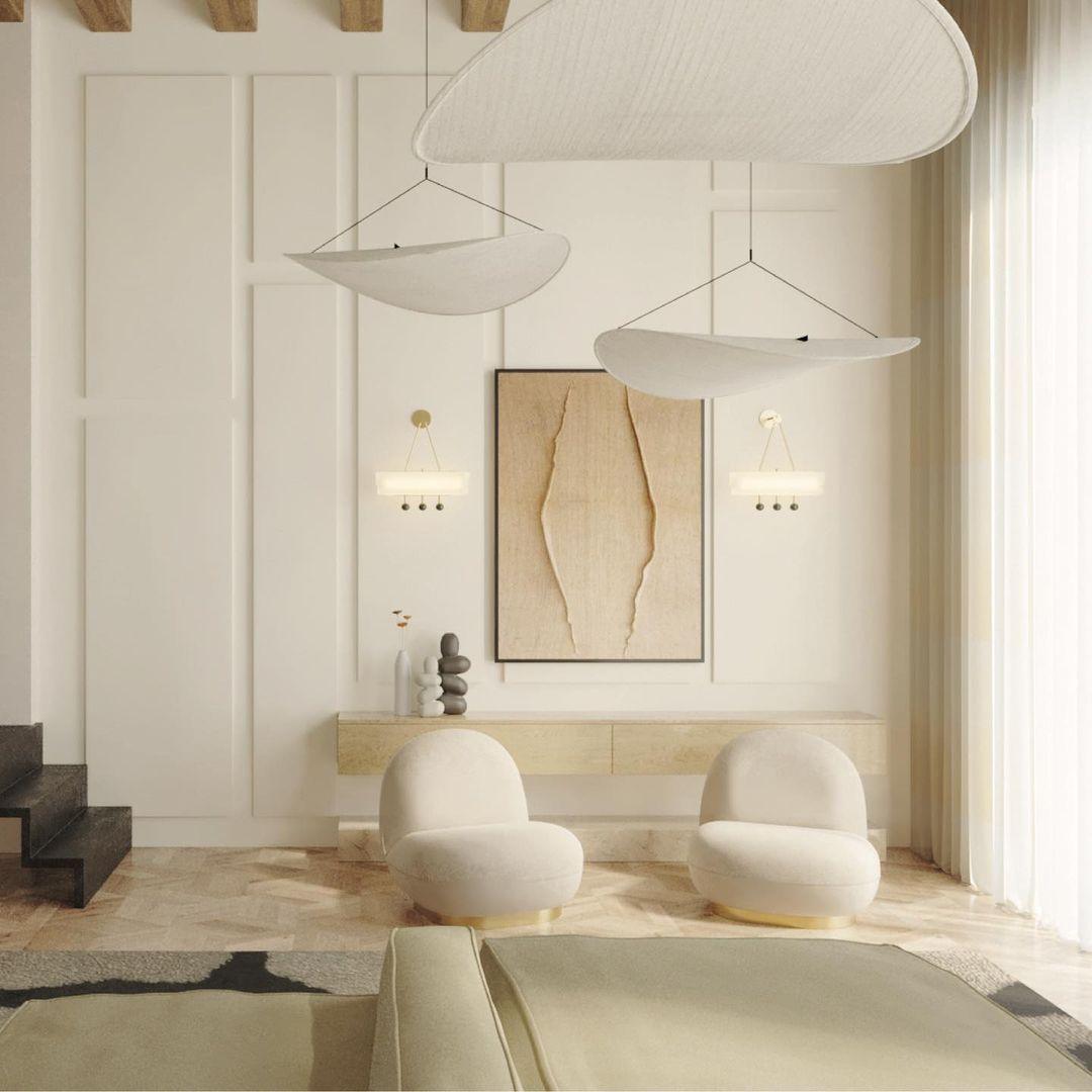 Tyvek Pendant Lamp | Durable Dupont Paper & Glass Fiber | White, Multiple Sizes