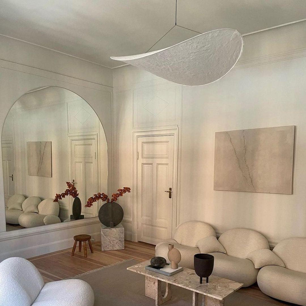 Tyvek Pendant Lamp | Durable Dupont Paper & Glass Fiber | White, Multiple Sizes