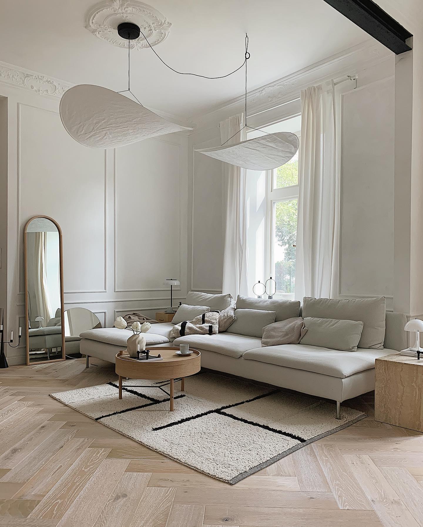 Tyvek Pendant Lamp | Durable Dupont Paper & Glass Fiber | White, Multiple Sizes