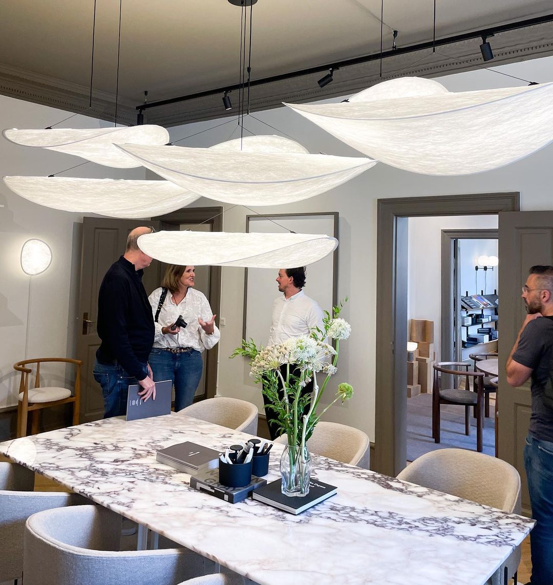 Tyvek Pendant Lamp | Durable Dupont Paper & Glass Fiber | White, Multiple Sizes