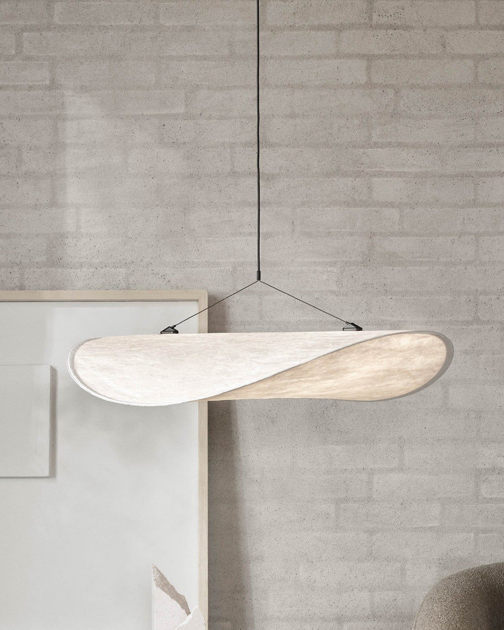 Tyvek Pendant Lamp | Durable Dupont Paper & Glass Fiber | White, Multiple Sizes