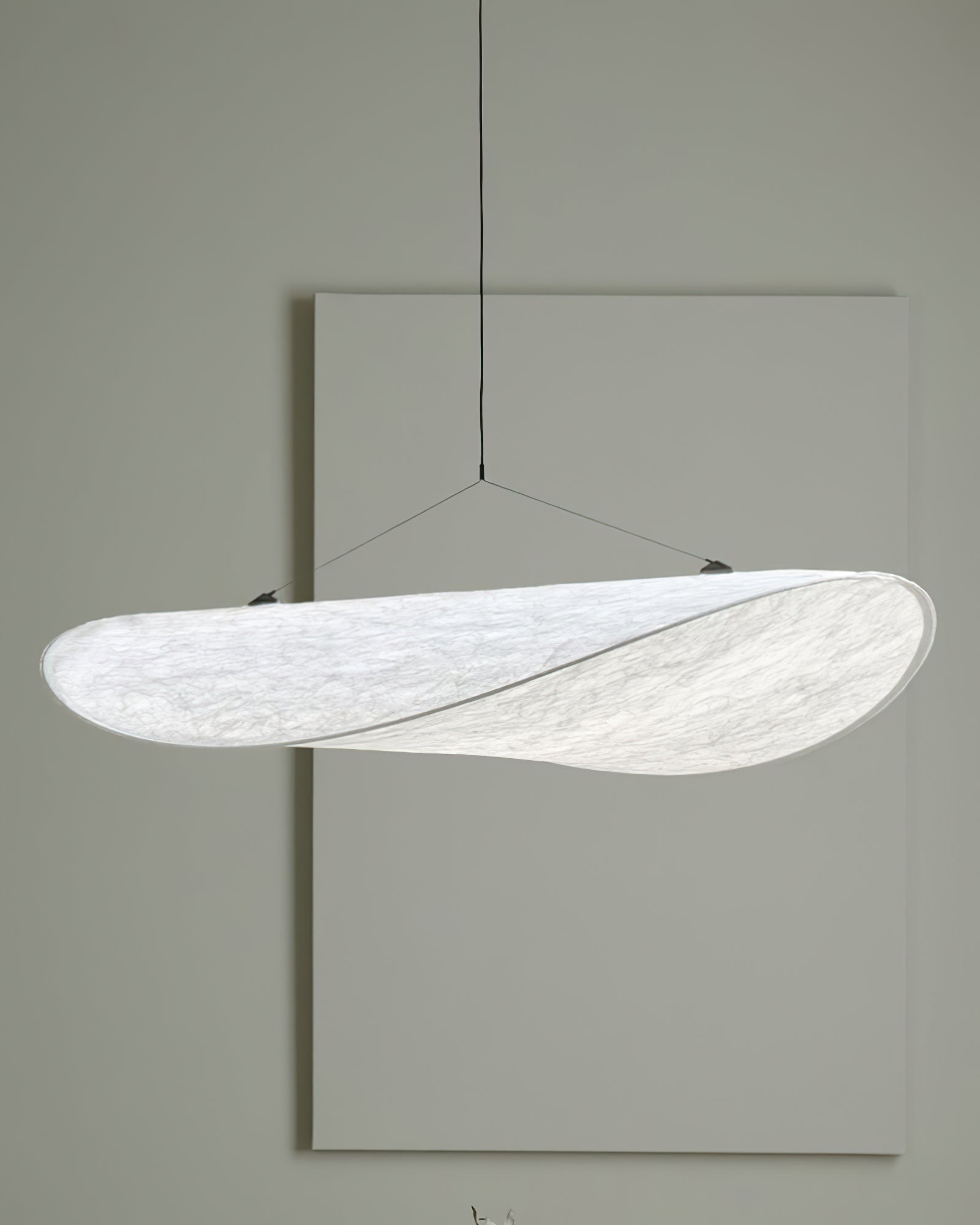 Tyvek Pendant Lamp | Durable Dupont Paper & Glass Fiber | White, Multiple Sizes