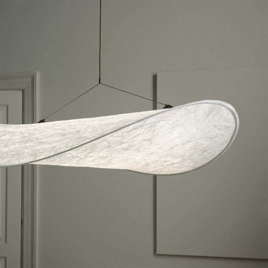 Tyvek Pendant Lamp | Durable Dupont Paper & Glass Fiber | White, Multiple Sizes