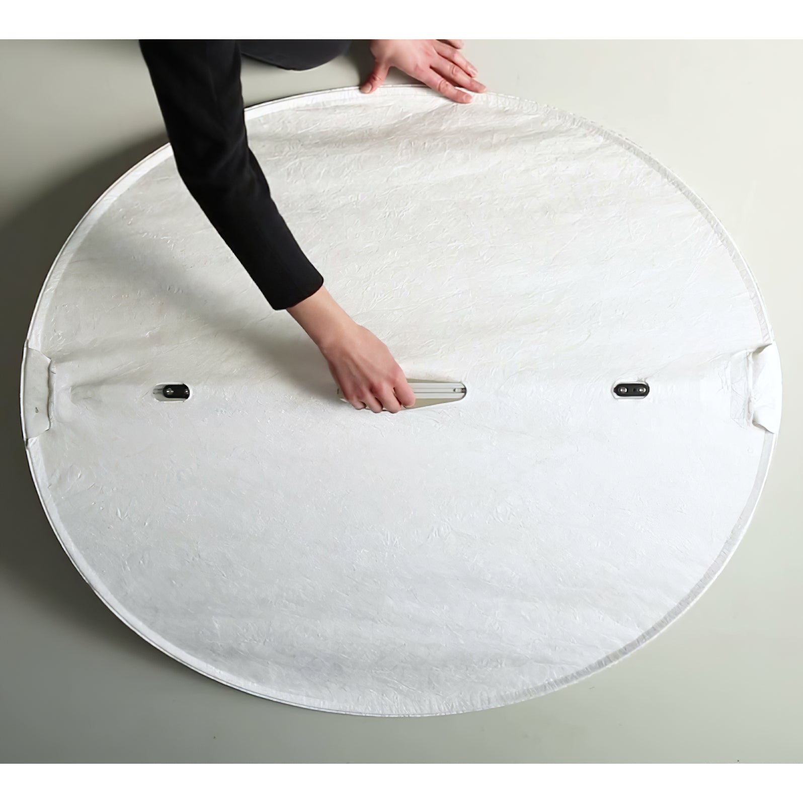 Tyvek Pendant Lamp | Durable Dupont Paper & Glass Fiber | White, Multiple Sizes
