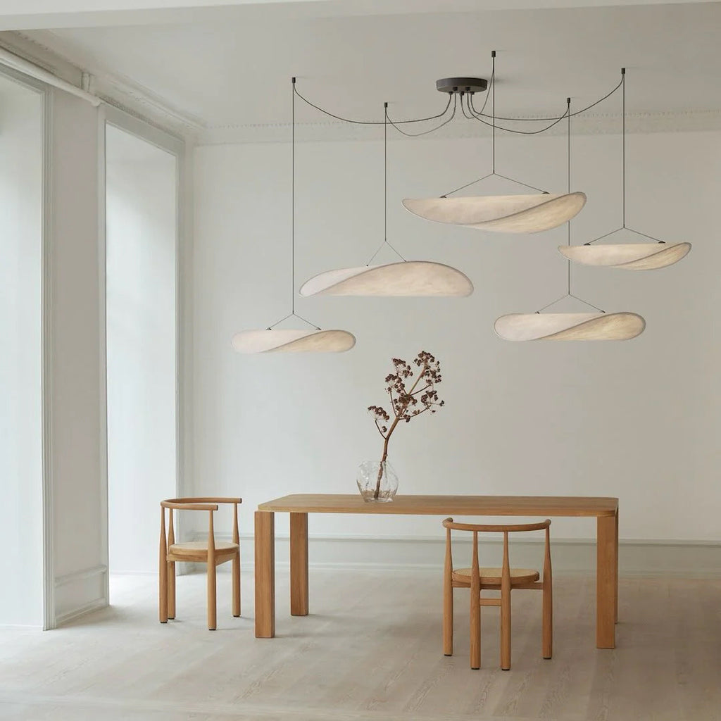 Tyvek Pendant Lamp | Durable Dupont Paper & Glass Fiber | White, Multiple Sizes