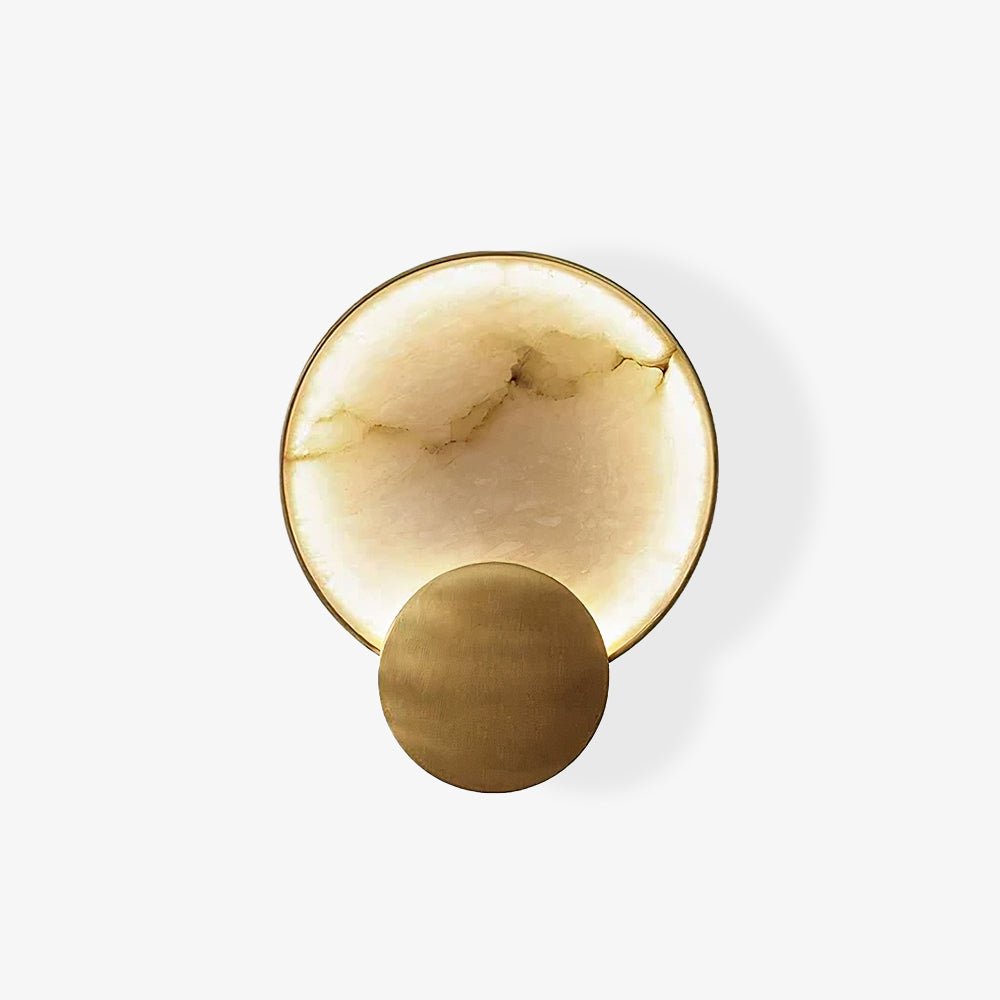 Terra Svet Wall Lamp | Metal & Alabaster | Set of 2