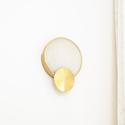 Terra Svet Wall Lamp | Metal & Alabaster | Set of 2