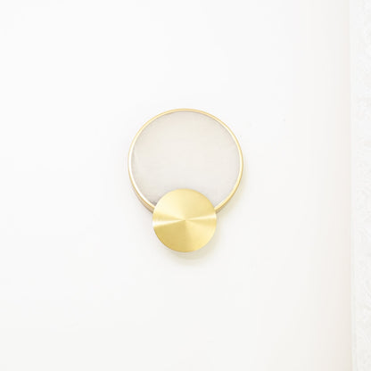 Terra Svet Wall Lamp | Metal & Alabaster | Set of 2