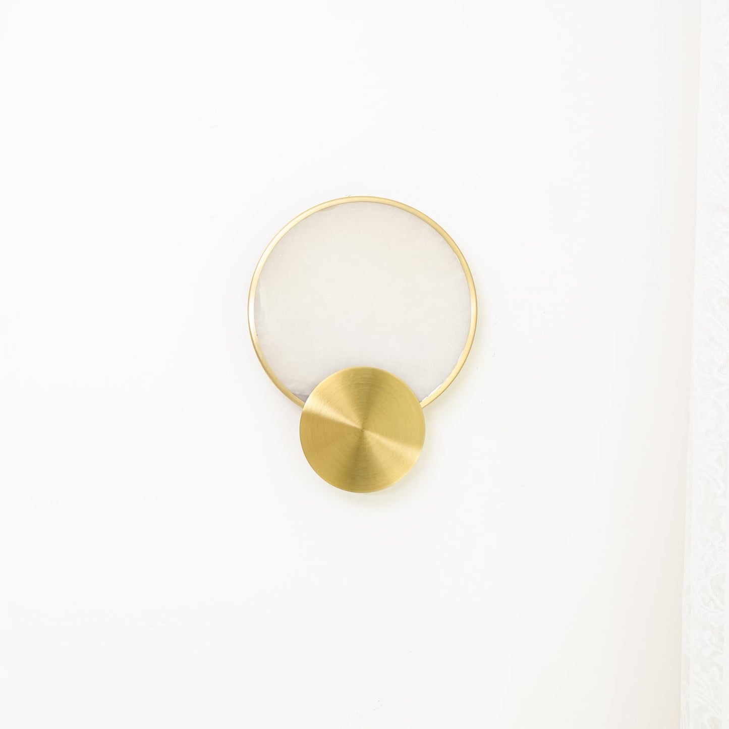 Terra Svet Wall Lamp | Metal & Alabaster | Set of 2