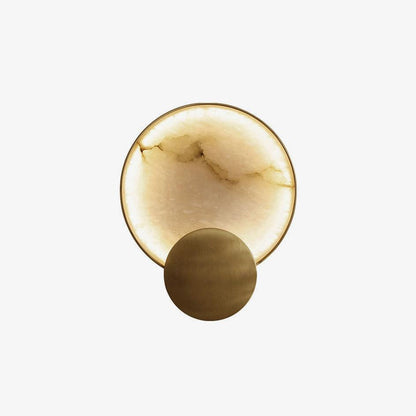Terra Svet Wall Lamp | Metal & Alabaster | Set of 2