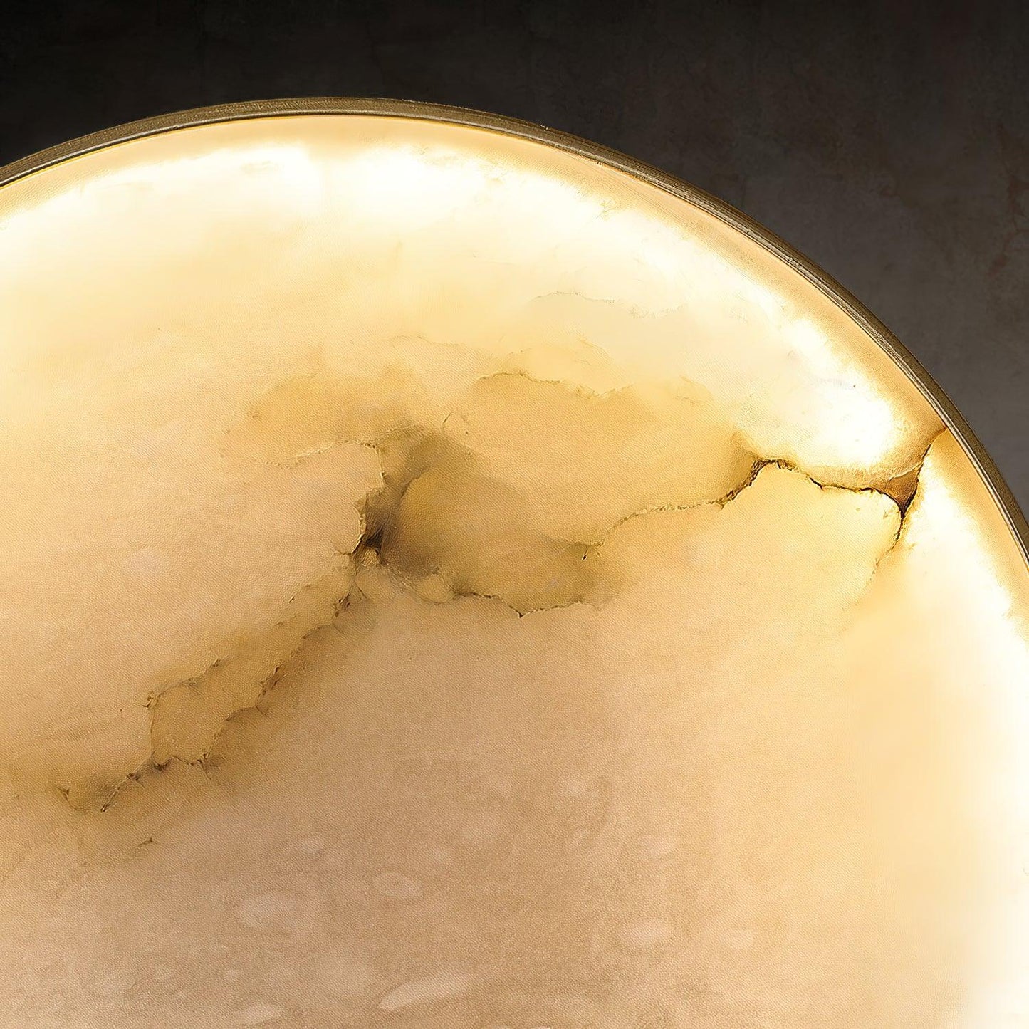 Terra Svet Wall Lamp | Metal & Alabaster | Set of 2