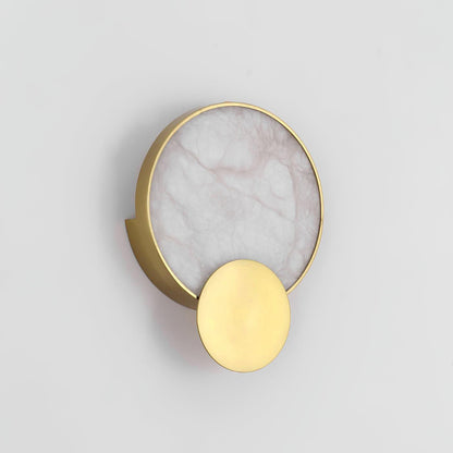 Terra Svet Wall Lamp | Metal & Alabaster | Set of 2