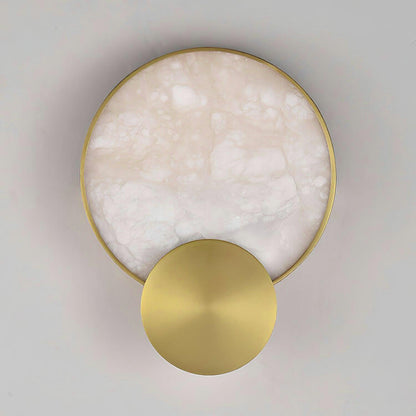 Terra Svet Wall Lamp | Metal & Alabaster | Set of 2