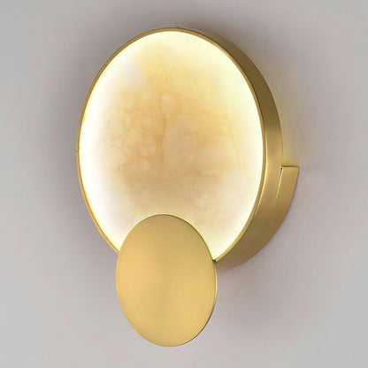 Terra Svet Wall Lamp | Metal & Alabaster | Set of 2