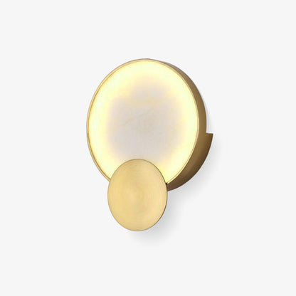 Terra Svet Wall Lamp | Metal & Alabaster | Set of 2