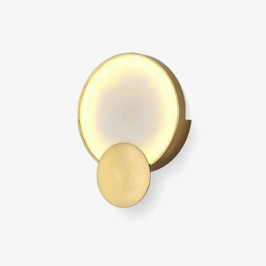 Terra Svet Wall Lamp | Metal & Alabaster | Set of 2