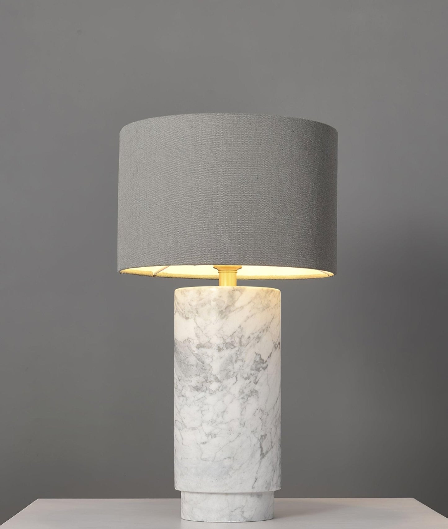 Terra Table Lamp | Green Marble Base | 57cm Height