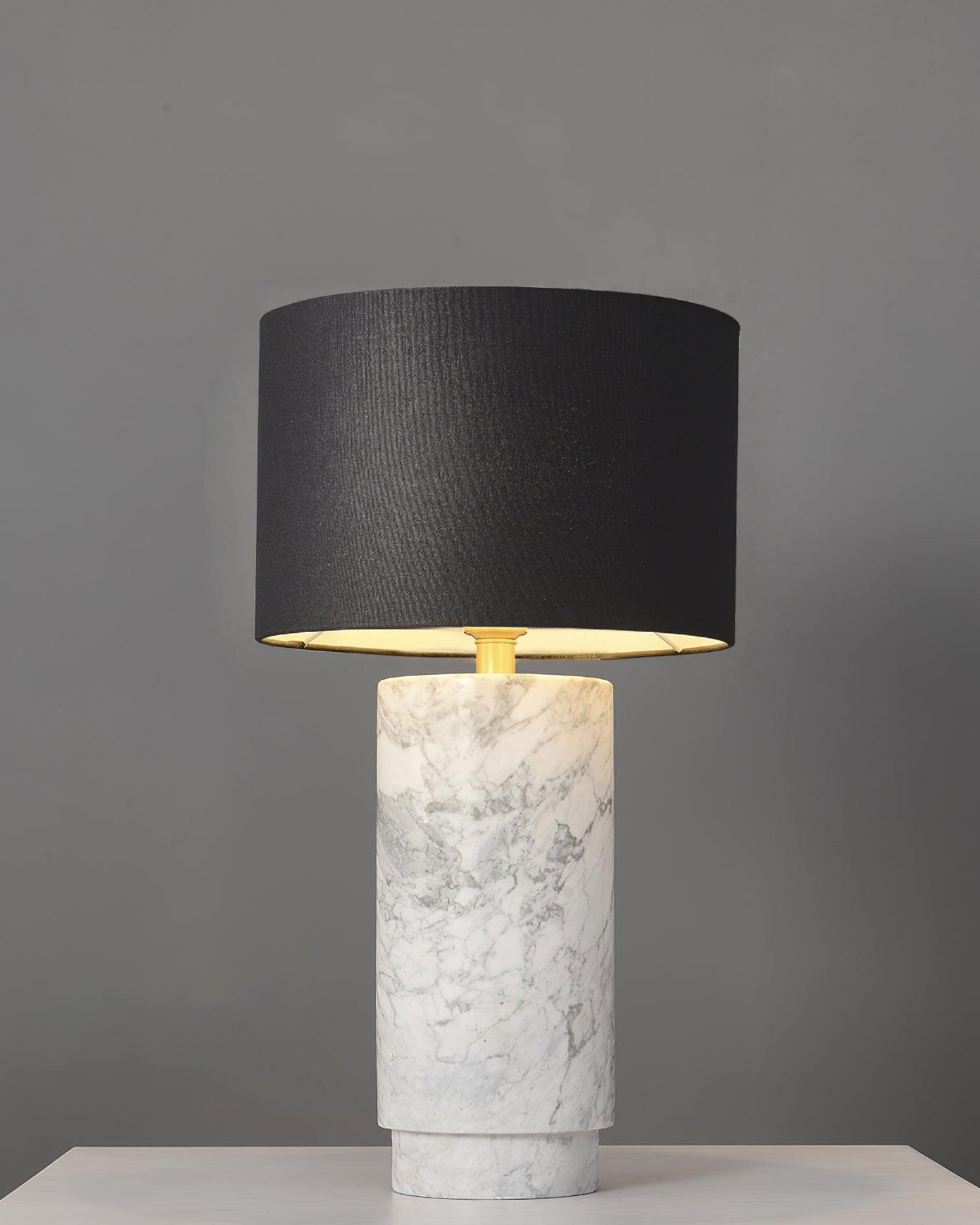 Terra Table Lamp | Green Marble Base | 57cm Height