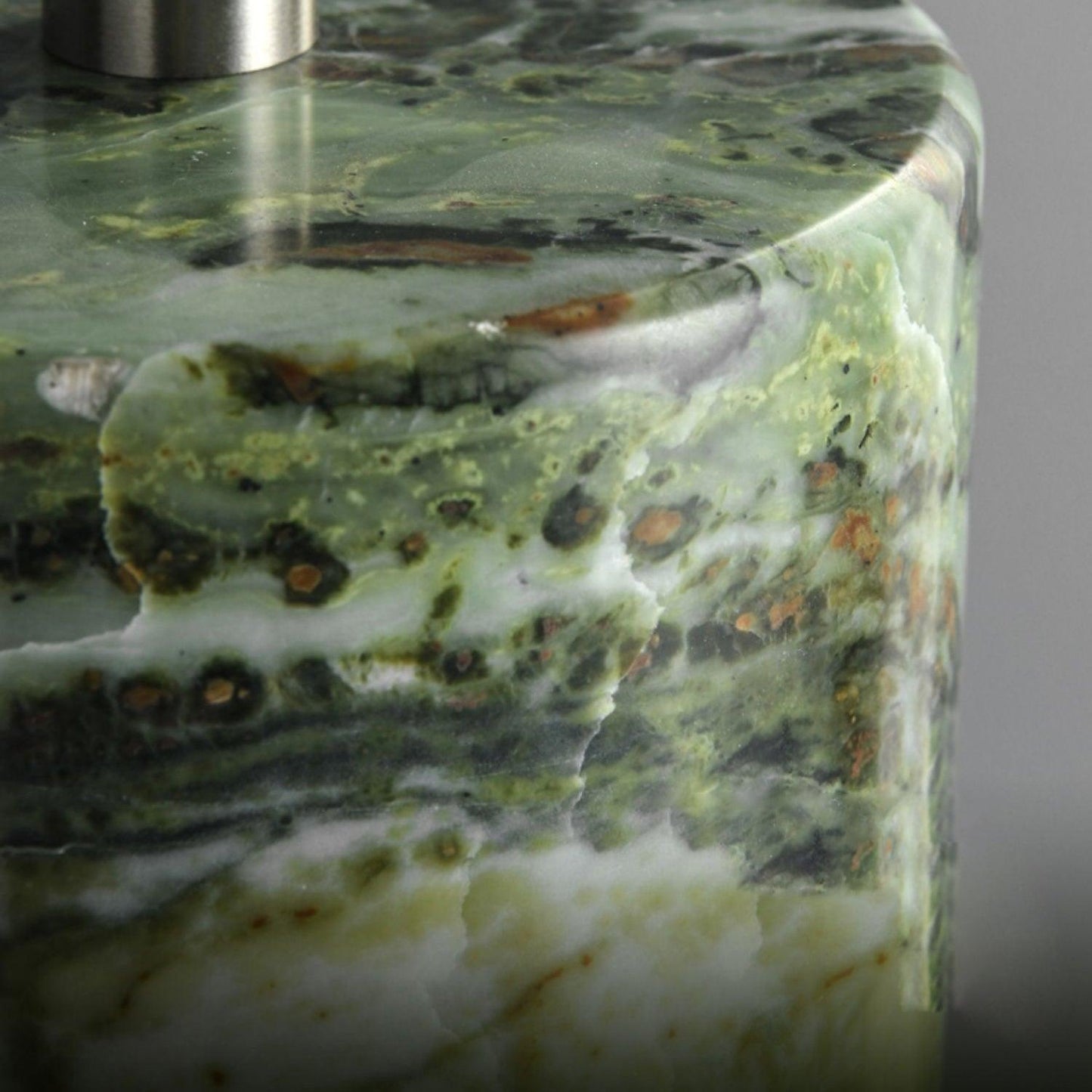 Terra Table Lamp | Green Marble Base | 57cm Height