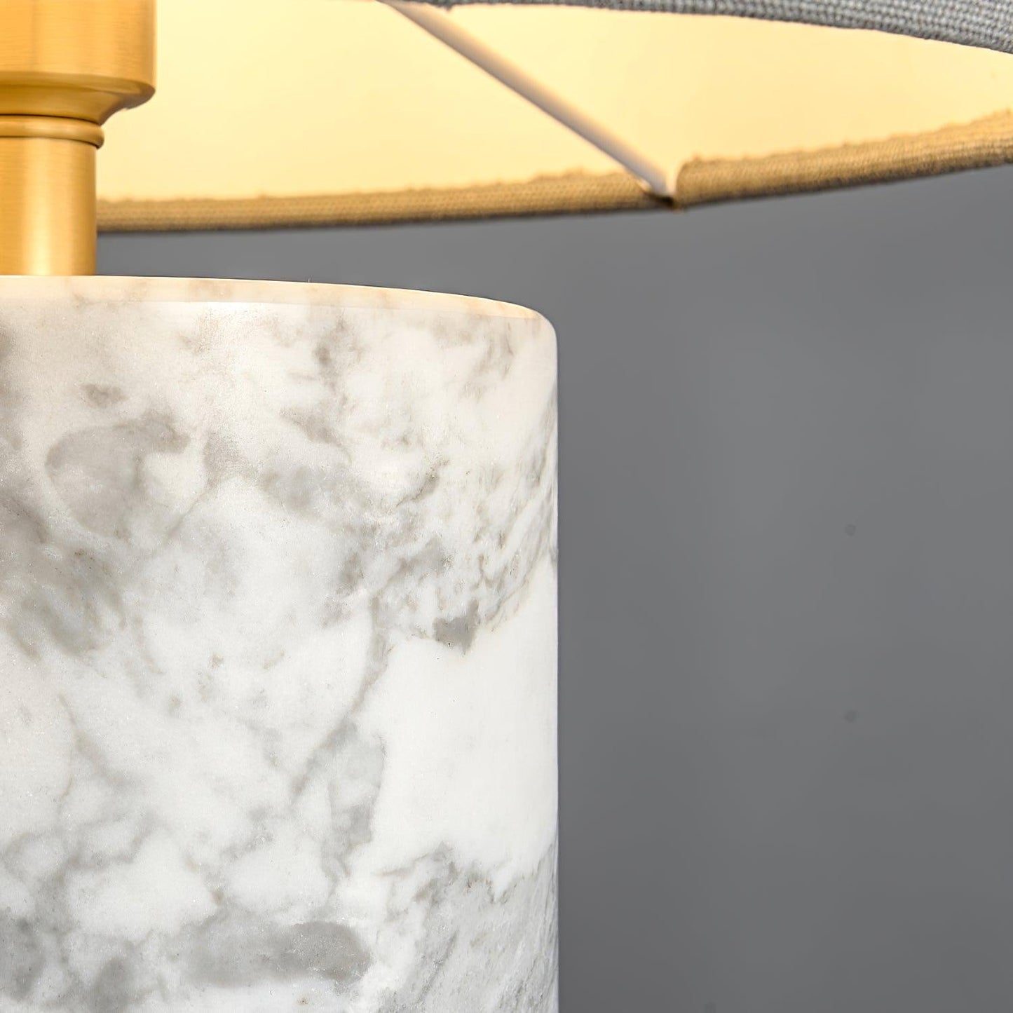 Terra Table Lamp | Green Marble Base | 57cm Height