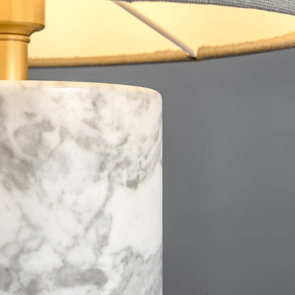 Terra Table Lamp | Green Marble Base | 57cm Height