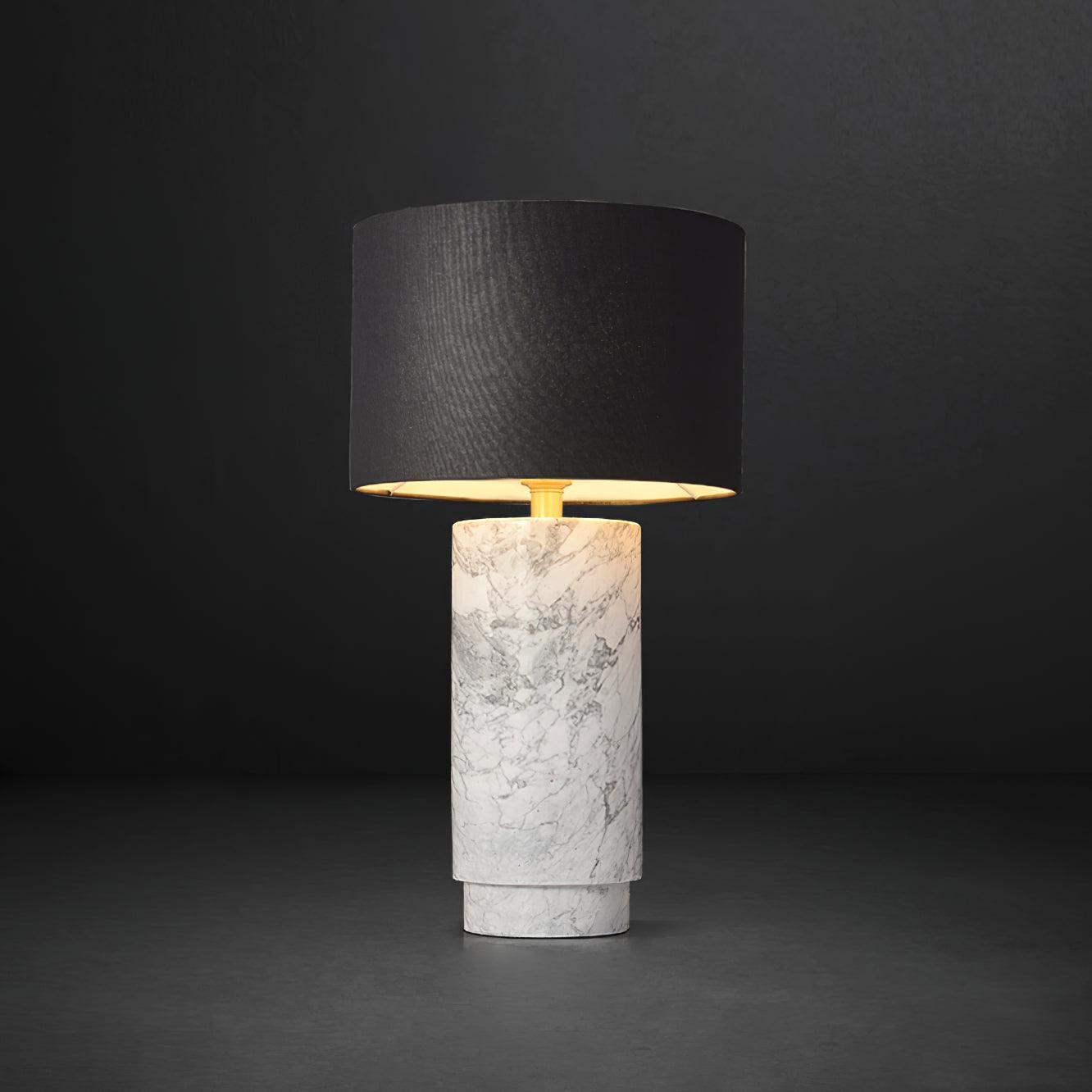 Terra Table Lamp | Green Marble Base | 57cm Height