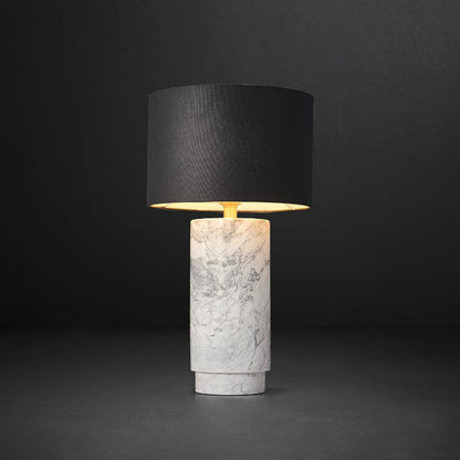 Terra Table Lamp | Green Marble Base | 57cm Height