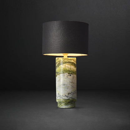 Terra Table Lamp | Green Marble Base | 57cm Height