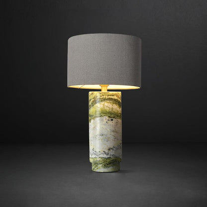 Terra Table Lamp | Green Marble Base | 57cm Height