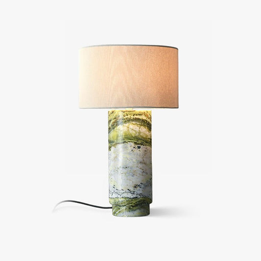 Terra Table Lamp | Green Marble Base | 57cm Height