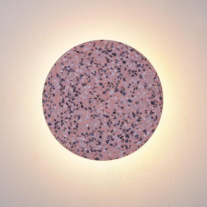 Terrazzo Wall Lamp | Recycled Stone & Ceramic | 4 Colors Available