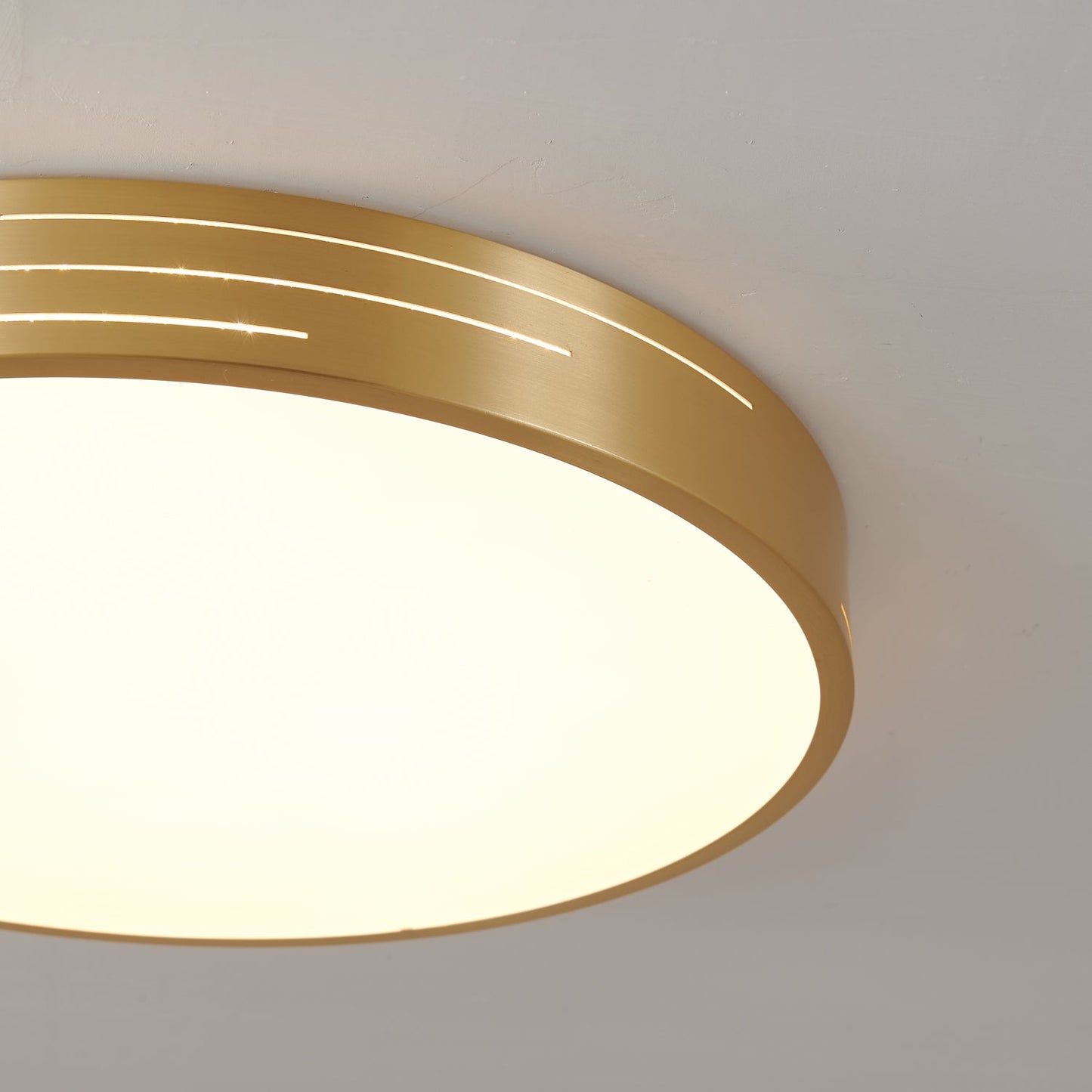 Tessera Ceiling Light | Brass Frame | 30cm, 40cm, 50cm Sizes