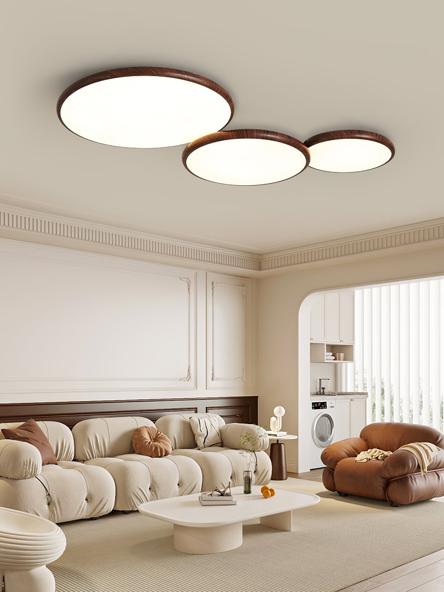 Geometry Shape Ceiling Lamp | Acrylic & Metal | Multiple Sizes Available