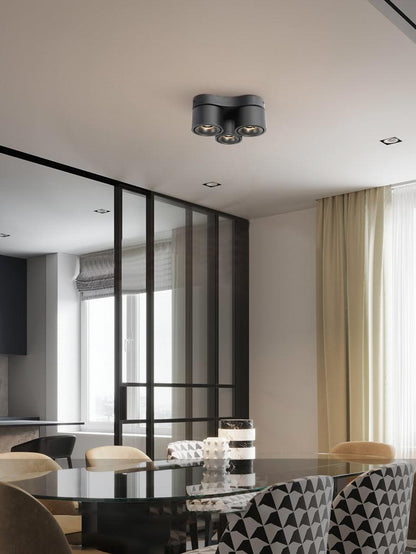 Rotating Spotlight | Integrated LED | Black or White